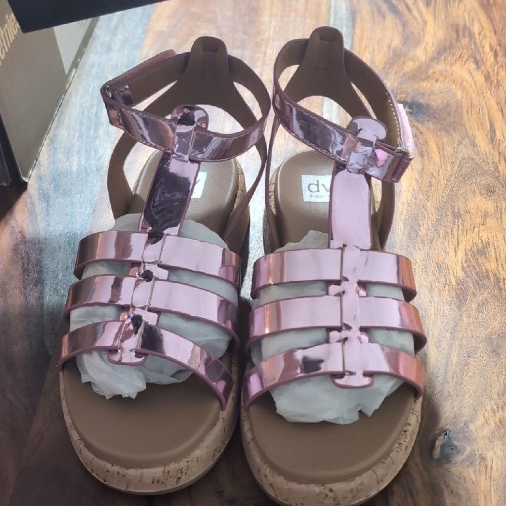 DV Dolce Vita Pink Strap Sandals